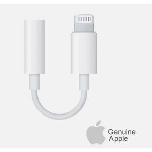Authentic Apple Lightning Headphone Jack Adapter for iPhone Aux Audio Dongle